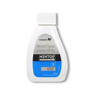 Dr. Reddy's Mintop Hair Restore Formula Minoxidil Topical Solution USP 5% 60ml